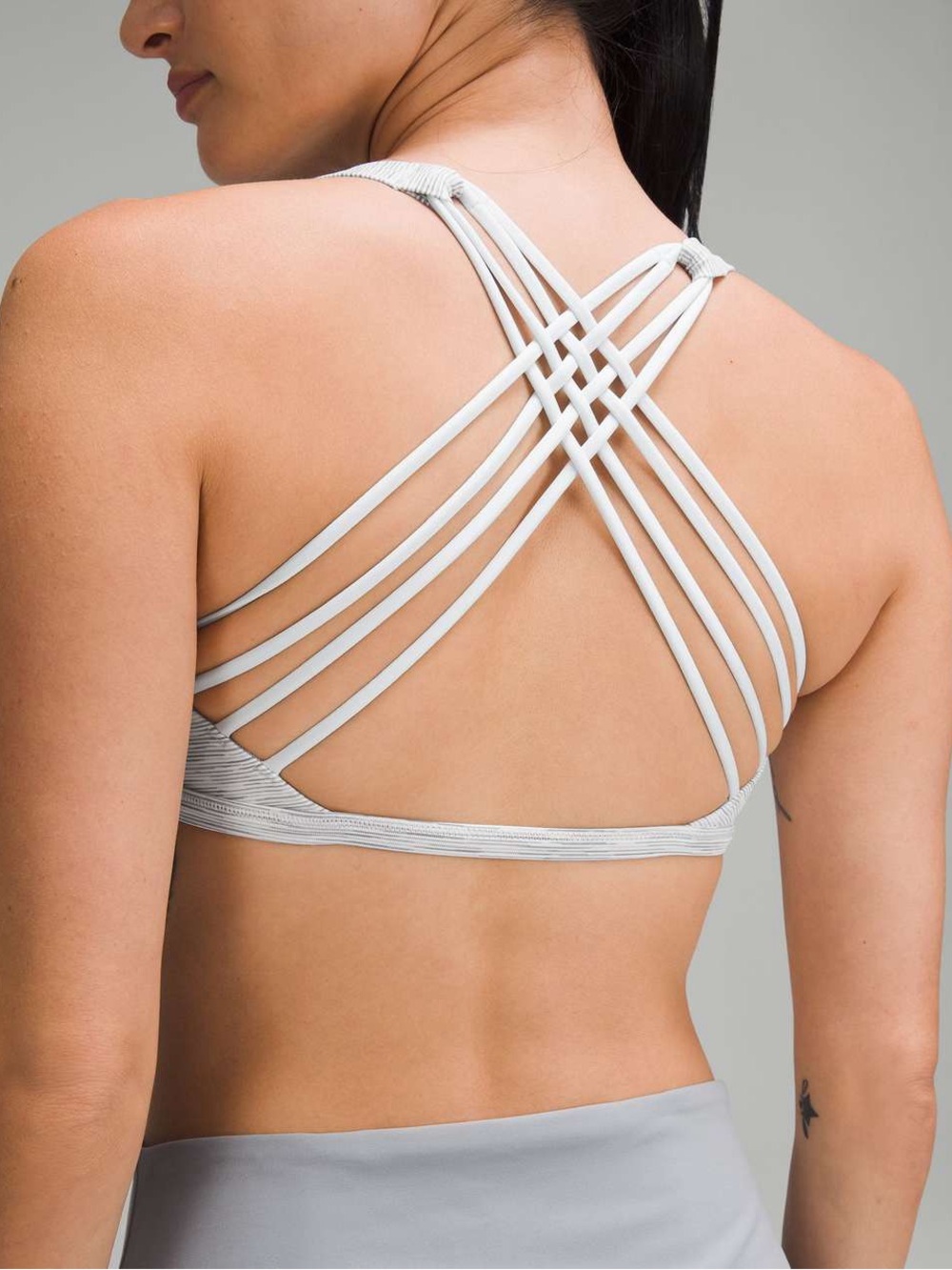 Lululemon Free to Be Bra Wild Light Support Wee Are From Space Nimbus sports